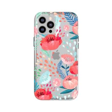 Imagem de Tech21 Evo Art Botanical Garden para iPhone 12 Pro Max – Capa protetora para telefone com proteção múltipla de 3 m e arte exclusiva