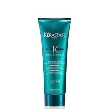 Imagem de Kérastase Résistance Bain Thérapiste Shampoo Reparador para Cabelos Danificados e Quimicamente Tratados, Repara e Fortalece os Fios, Brilho e Maciez, 250ml