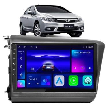 Imagem de Kit multimidia octa-core 9" civic 12/16 honda carplay - Geral, Grafite