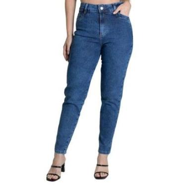 Imagem de Calça Jeans Sawary Mom - 279270 - Azul médio 42-Feminino