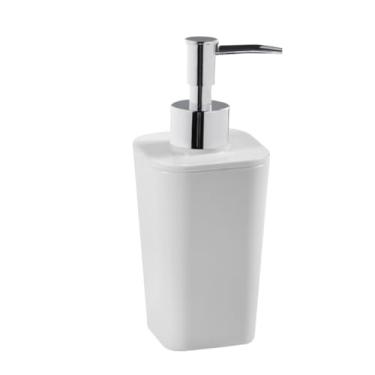 Imagem de Porta Sabonete Liquido Acrílico Pia Banheiro Dispenser Multiuso Lavabo (Branco)