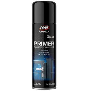 Imagem de Primer Anti-Ferrugem Spray Cinza Orbi 340ml