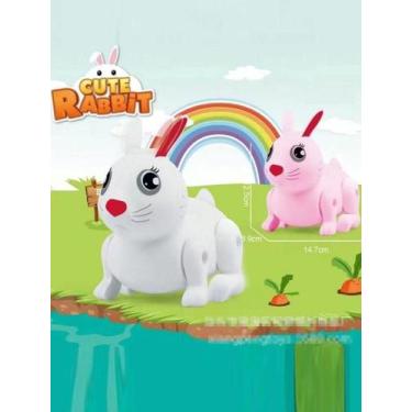 Imagem de Brinquedo meu primeiro coelhinho com luz e som - TOYS