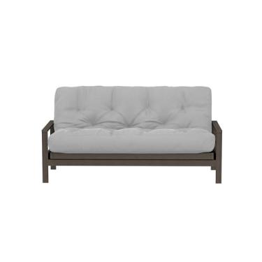 Imagem de Royal Sleep Products Novo colchão Futon de substituição com capa sólida de 11 camadas direto da fábrica/Queen feito nos EUA (cinza, Queen (padrão dos EUA))