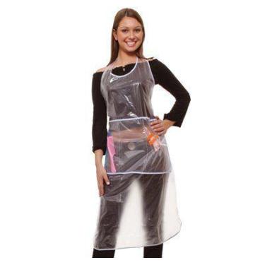 Imagem de Avental em PVC emborrachado Longo para Tintura - SANTA CLARA, Transpar