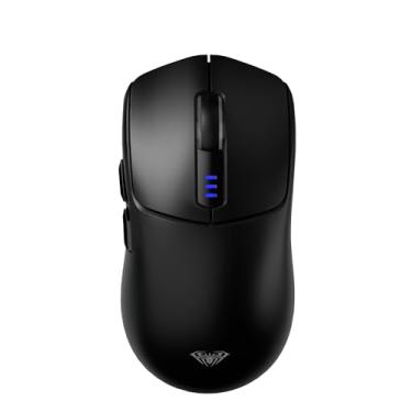 Imagem de AULA Mouse para jogos sem fio SC580, mouse para jogos Tri-Mode 2.4G/BT5.0/USB-C, mouse...