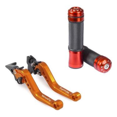 Imagem de Kit Manete Manopla Esportivo Cb 250f Cb300f Twister Titan - Stark Race