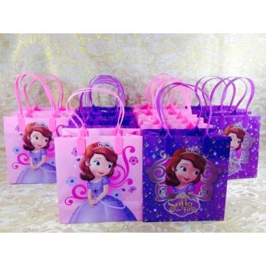 Imagem de 12 peças Sofia A Primeira Princesa Sacos de Presente de Festa