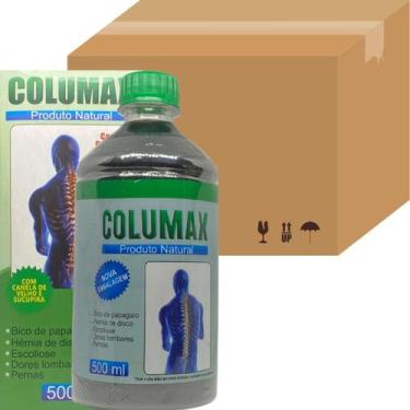 Imagem de Suplemento Alimentar Columax Natural Frasco 500ml Kit 48 Unidades, Env