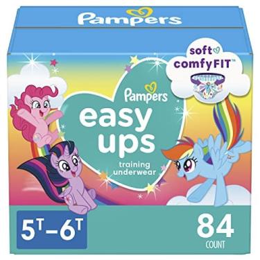 Imagem de Pampers Easy Ups Training Pants Girls and Boys, 5T-6T (Tamanho 7), 84 Contagem, Embalagem & Impressões Podem Variar