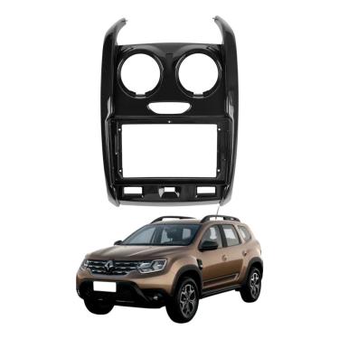 Imagem de Moldura para central multimidia MP5 9 pol 2 din renault duster 2015 A 2023 89/E27