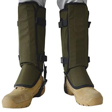 Imagem de Polainas de cobra, calça legging antimordida de cobra à prova d'água, proteção contra mordida de cobra para pernas, polainas à prova de cobra, adequadas para homens e mulheres, tamanho ajustável, B