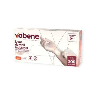 Imagem de Luva vinil protecao industrial c/po p 100un - vabene
