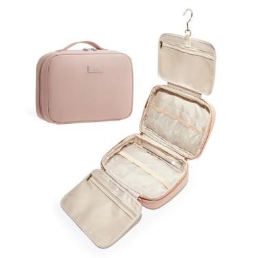 Imagem de Bolsa de higiene de viagem EACHY com gancho suspenso resistente à água