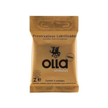 Imagem de Preservativo Olla Com 3 Estimulus