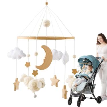 Imagem de Móbile Para Berço | Berço Portátil Com Música - Móbile Interativo Calmante Estilo Bohemiano para Quarto, Carrinho, Cama e Brincadeiras 0-3 Meses