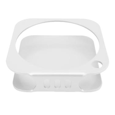 Imagem de Mini M4 Dock Stand, Riser de Computador para Computadores de Suporte para Desktop de Alumínio, Fácil Acesso à Energia e Organização de Mesa, para Acessórios M4 Essenciais