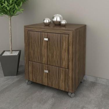 Imagem de Gaveteiro para Pasta Suspensa com 1 Gaveta ME4112 - Tecnomobili, Nogal