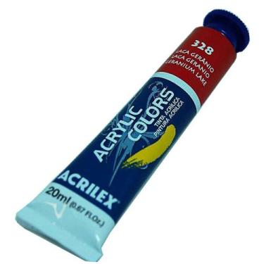 Imagem de Tinta Acrílica Acrilex Laca Gerânio 20ML