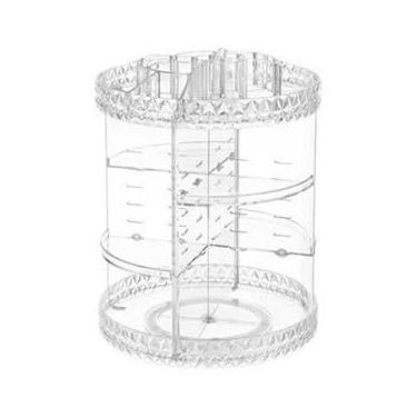 Imagem de Organizador de Maquiagem e Cosméticos Acrílico Giratório 360º，Apropriado para cosméticos, joia e todos os tipos do armazenamento dos artigos