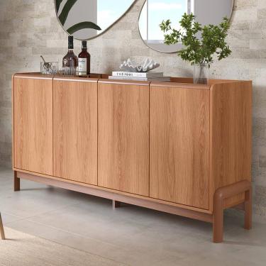 Imagem de Aparador Buffet Elegance Lukaliam 4 Portas para Sala