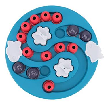 Imagem de Puzzim de Comida para Cães Nutrição de Brinquedos, a Segurança Dos Brinquedos para Cães Remove a Ansiedade (Lago Blue)