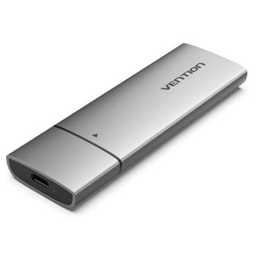 Imagem de Case Ssd M.2 2280 Pcie Nvme M-key Usb Tipo-c Usb 3.1 Vention - Bbacome