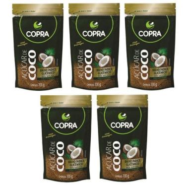 Imagem de Kit 5uni Açúcar de Coco 100gr - Copra
