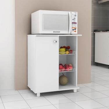 Imagem de Balcão Fruteira Multiuso Com 1 Porta Cr20000 Branco