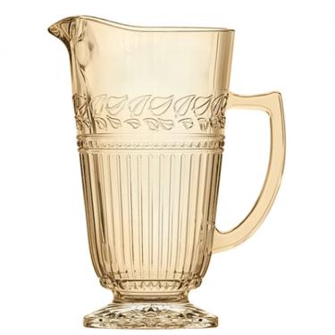 Imagem de Jarra Republic Em Vidro Com Pé 1,2l - Ambar Luster