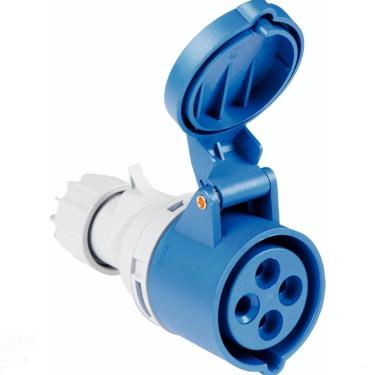 Imagem de Tomada De Acoplamento Industrial 3p+t 32 A 220-250 Vca 9 H Tramontina Tramontina