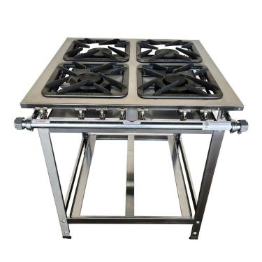 Imagem de Fogão 4 Bocas Cefaz Linha Gold Baixa Pressão I430-cfzg-127