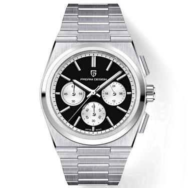 Imagem de Relogio Masculino De Quartzo De Luxo Vidro Safira Moda Casual Esportiva