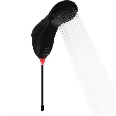 Imagem de Chuveiro Ducha Sublime Eletrônica Zagonel - Preto Voltagem:127v 127v