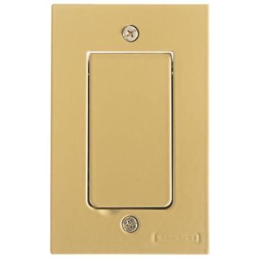 Imagem de Tampa 1 Posto 4x2 Para Piso Tramontina Modular Dourada