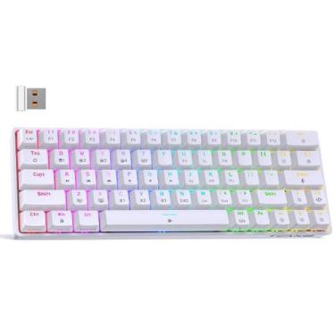 Imagem de Teclado mecânico sem fio para jogos DIERYA DK63 60%