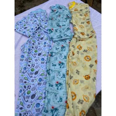 Imagem de Pijama infantil,cores variadas, P M G. - Pijama Infantil 