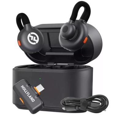 Imagem de Microfone sem Fio Hollyland Lark M2S USBC Modo GFSK 2 Mbp Audio de Alt