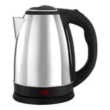 Imagem de Chaleira Elétrica De Aço Inoxidável 2 Litros Cor Prata - Seu lar, 220V