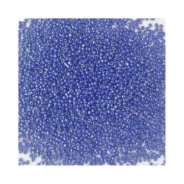 Imagem de Contas de Semente de Vidro Checo 4mm (23 unidades) - Efeito Laca Cozid