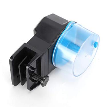 Imagem de ZJchao Alimentador de Peixe Automático, Automático Alimentador de Peixe Alimento Alimento de Férias Recarregável de Plástico Distribuidor de Inteligente para Aquário ou Tanque de