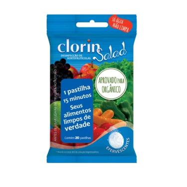 Imagem de Clorin Salad - Higienizador De Verduras, Frutas e Legumes - 20un