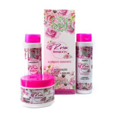 Imagem de Kit rosa capilar rosa mosqueta - SOUL COSMETICOS