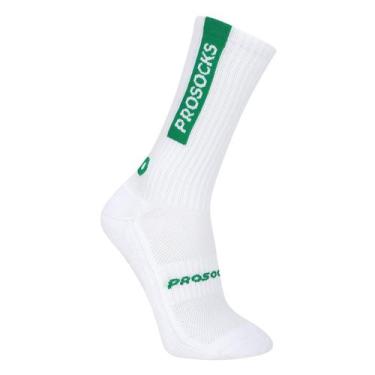 Imagem de Meião Prosocks Ultragrip, Branco, Verde, 38/43