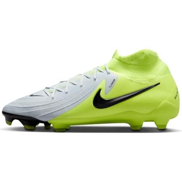 Imagem de Nike Tênis masculino com cadarço Phantom Luna II Pro FG, MTLCSILVERBLACK-VOLT, 41 BR