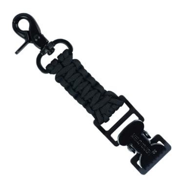 Imagem de MELOTOUGH Clipe tático de luva de trabalho para cinto de ferramentas, mochila tática, acessório ao ar livre (preto)