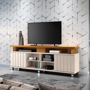 Imagem de Rack para Sala Bancada de TV 70 Pol 180cm Sora 1.8 H01 - D'Rossi - D R