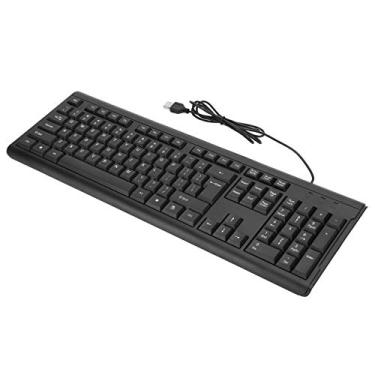 Imagem de YOUTHINK Teclado de Negócios Com Fio USB Silencioso 104 MUTE CAVIER TENCIAS PARA PC LAPTOP T15