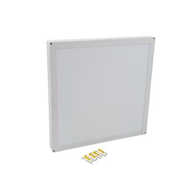 Imagem de Luminária Painel LED Plafon Sobrepor Quadrado 40x40cm 6500K Luz Branca 36W Bivolt - Lumens 2520