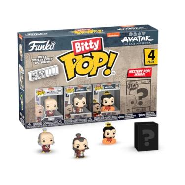 Imagem de Funko Bitty Pop! Avatar: A Lenda De Aang E Uma Mini Figura Misteriosa - 2,2 Cm (0,9 Pol.) - Prateleira De Exposição Empilhável Inclusa - Ideia Para Presente - Sacolas De Festa - Meia - Topo De Bolo